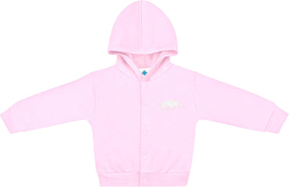 Creative Knitwear College Baby Snap Hooded Jacket - Team Logo, Multiple Colors, for Boys & Girls