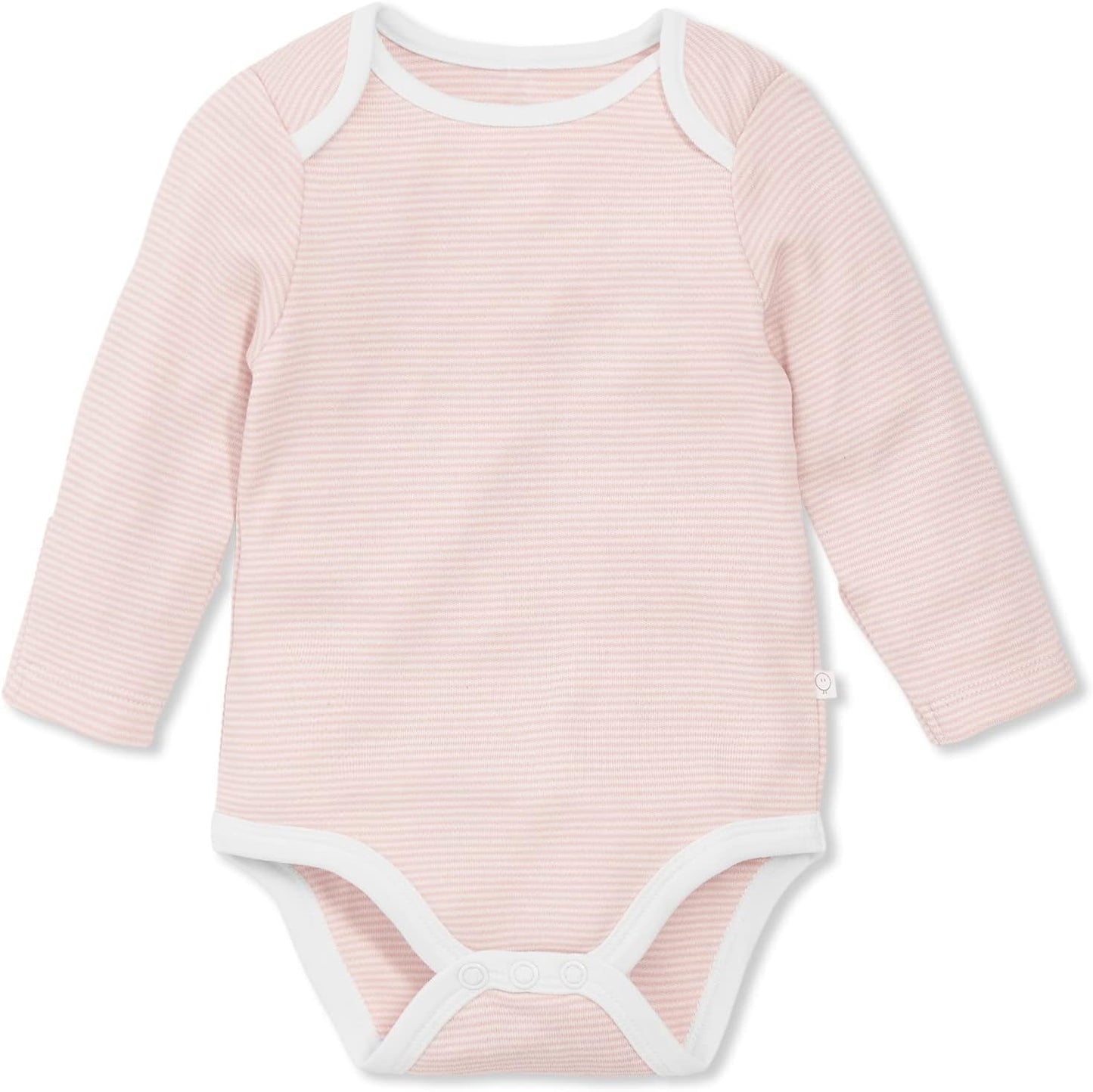 MORI Baby Supreme Comfort Long Sleeve Bodysuit for Boys and Girls - Unisex Romper with Envelope