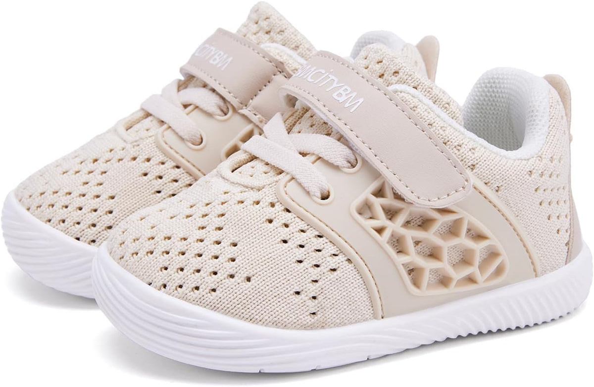 BMCiTYBM Baby Boy Girl Shoes Breathable Mesh Walking Shoes Lightweight Non-Slip Sneakers Infant