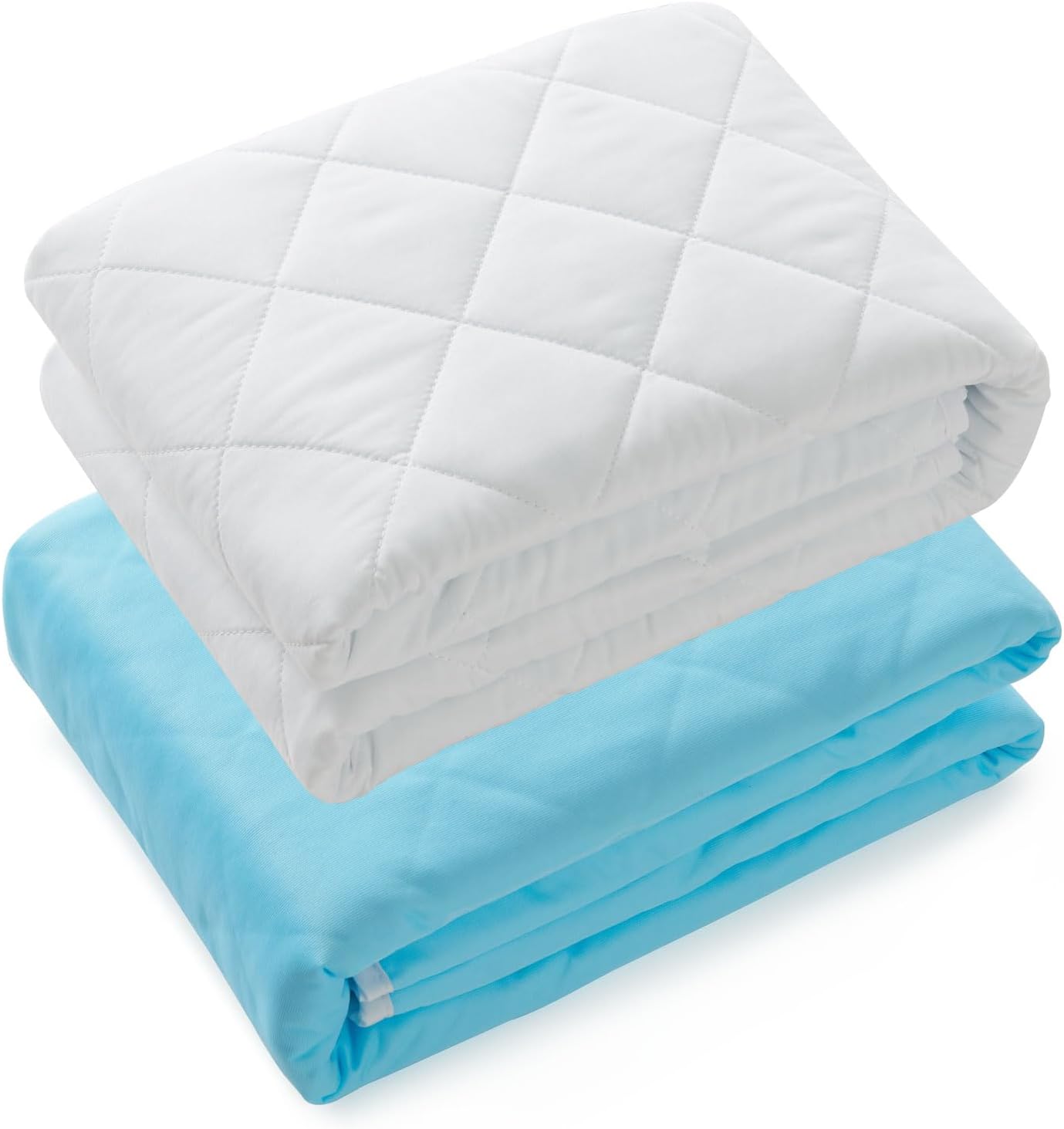 KANECH Washable Waterproof Incontinence Bed Pads - 34"x52"(2Pack) - Heavy Absorbency Reusable