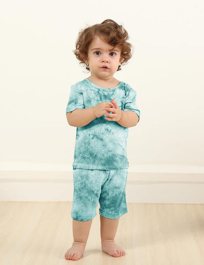 Jimonda Baby/Toddler Soft Sleepwear Short sleeve Kids Cool Pajama Outdoor 2-Piece Shirt&Shorts