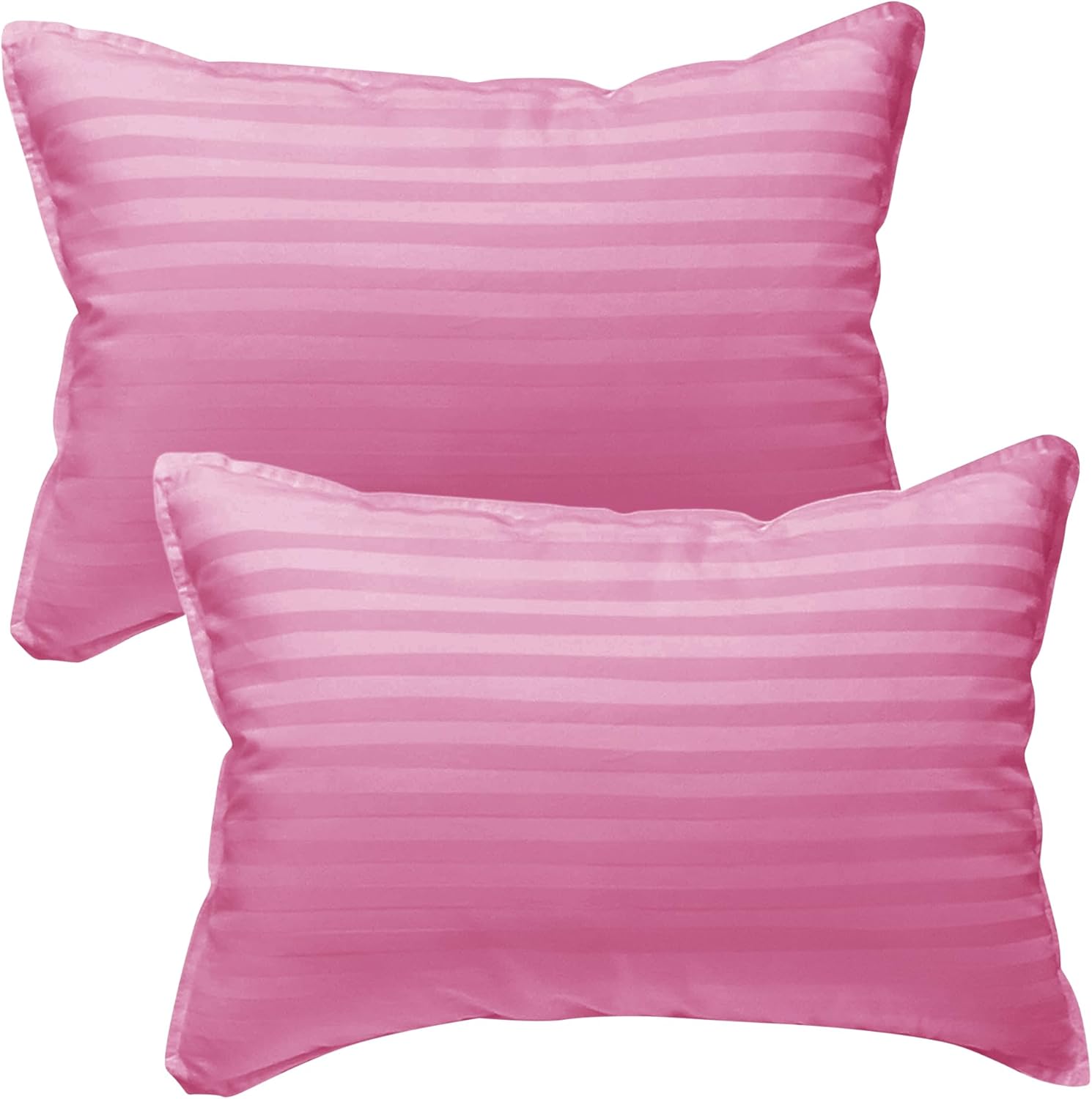 kinder Fluff Children Pillows (2X) - The Only Twin Pillows for Kids 300T Cotton Shell & Down