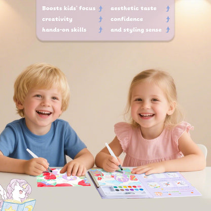 gesboole Paint with Water Coloring Books for Kids Ages 3-5, 4-8 – Cute Coloring Book for Teens,Arts