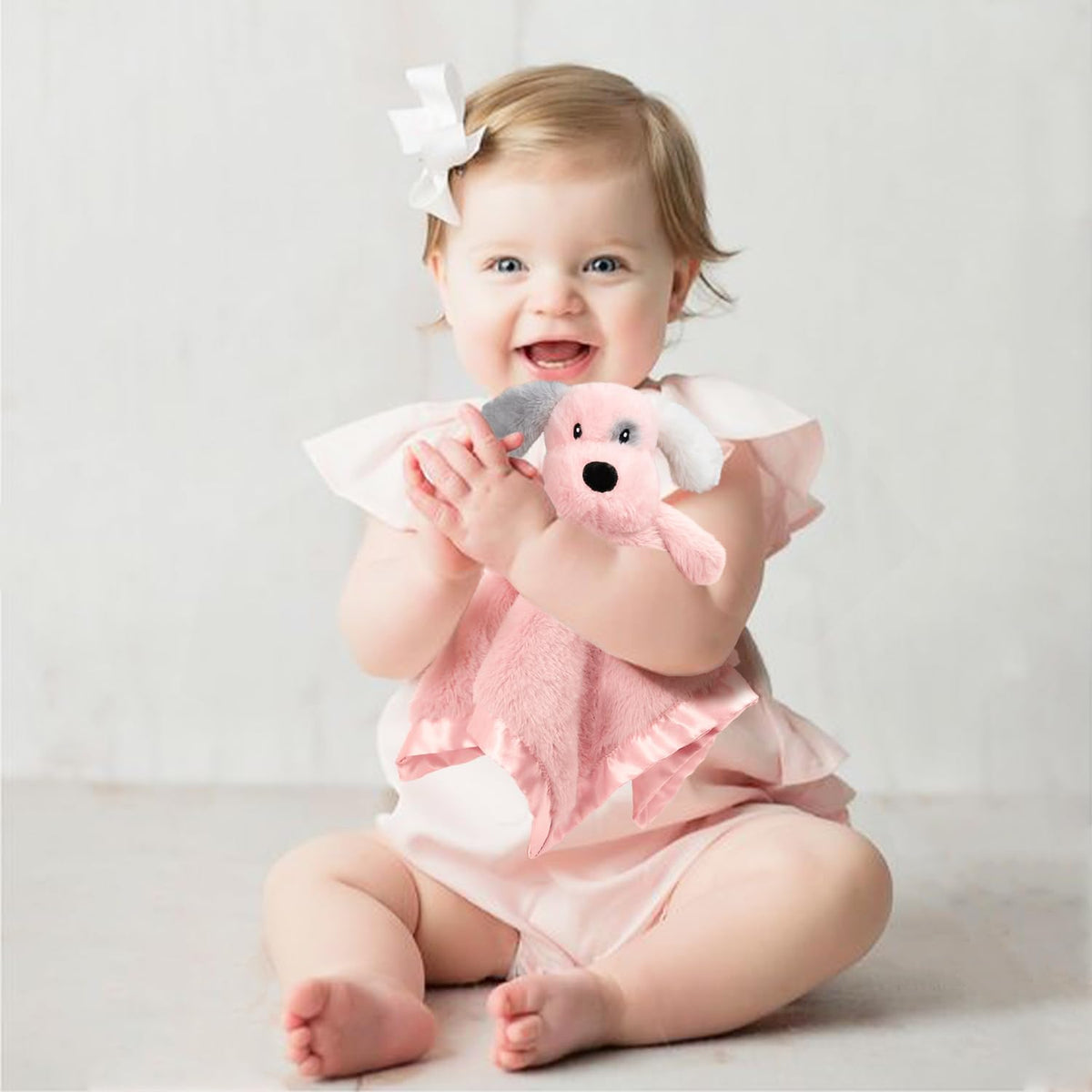 Puppy Baby Security Blanket for Toddler Infant Newborn Boys and Girls Soft Lovey Stuffed Animal