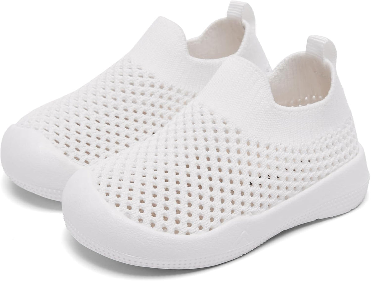 Eashi Baby Boy Girl Non-Skid Indoor Infant Walking Shoes Breathable Warm Elastic Sock Shoes with