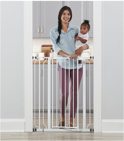 Regalo Easy Step 36" Extra Tall Walk Thru Baby Gate, Includes 4-Inch Extension Kit, 4 Pack of