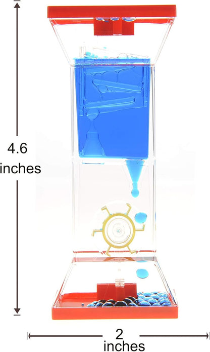 PowerTRC Liquid Motion Bubbler Sensory Toy, Fidget Toy for Desk Tops | Calming and Relaxing ADHD