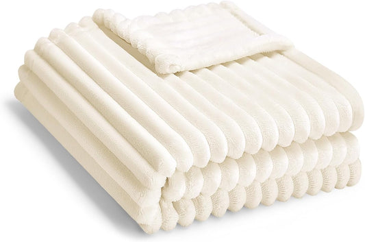 Soft Fleece Baby Blanket Ultra Cozy Baby Blankets for Boys Girls Warm and Lightweight Infant