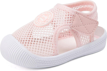 BMCiTYBM Baby Boy Girl Closed Toe Summer Sandals Lightweight Shoes Infant Non-Slip First Walking