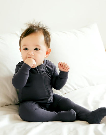 VAENAIT BABY Infant Toddler Boys Girls Footed One-Piece Sleep and Play Premium Modal Pajamas 1-2