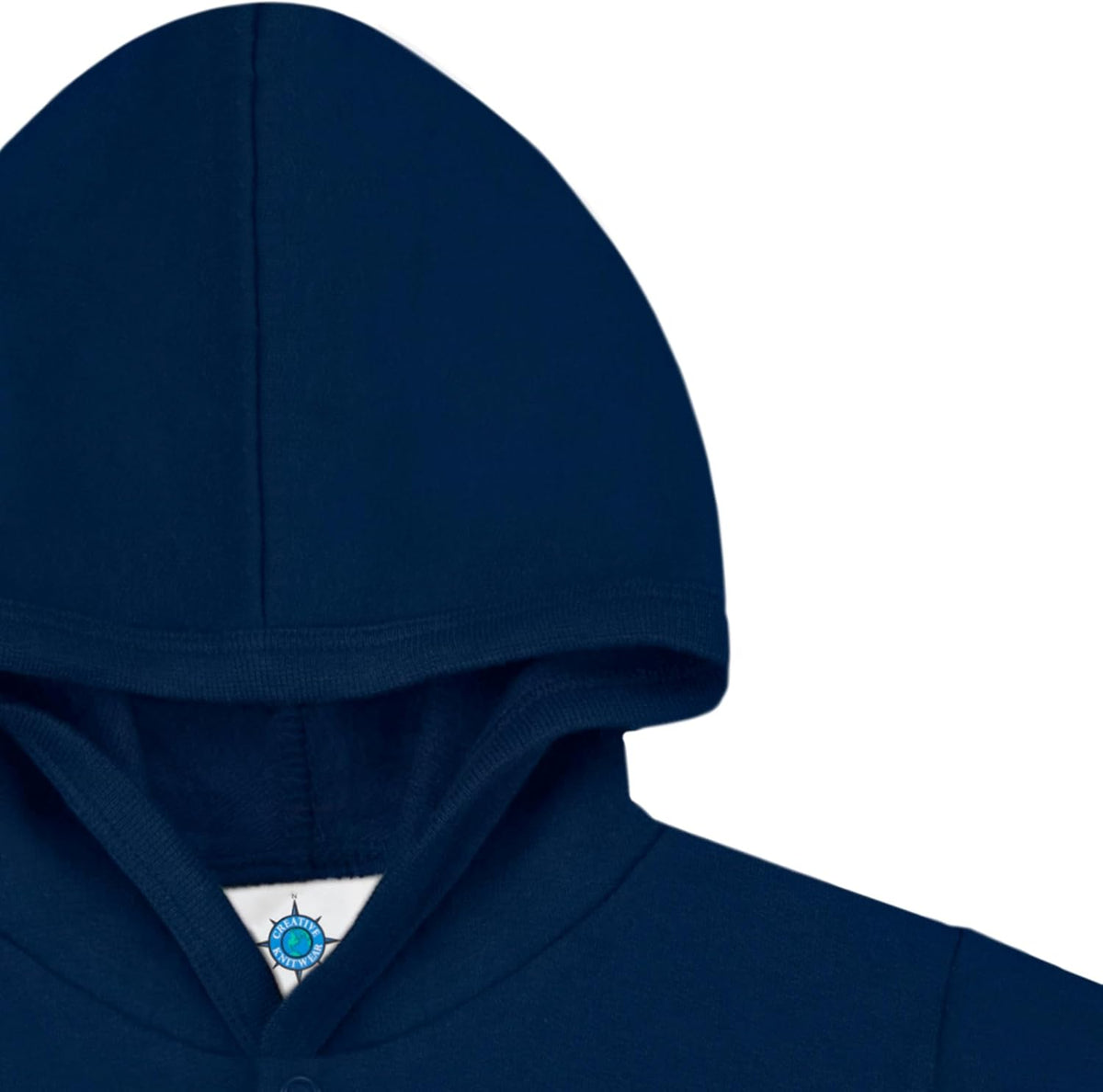 Creative Knitwear College Baby Snap Hooded Jacket - Team Logo, Multiple Colors, for Boys & Girls