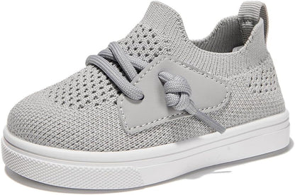 Newsonet Baby Shoes Boys Girls First Walking Breathable Non Slip Walker Sneakers Soft Sole 6 9 12