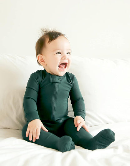 VAENAIT BABY Infant Toddler Boys Girls Footed One-Piece Sleep and Play Premium Modal Pajamas 1-2