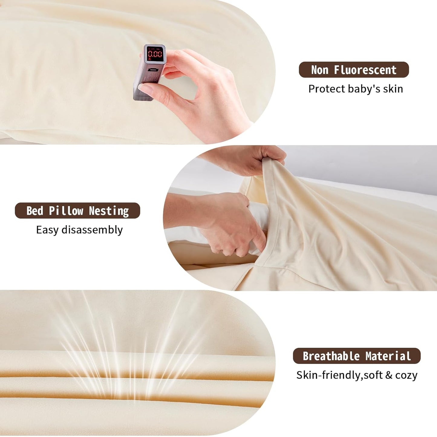 Baby Lounger Play Mat,Baby Lounger for Newborn Tummy Time for Baby in Flat Surface,0° Angle Newborn