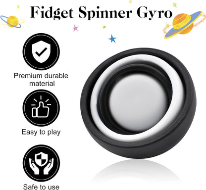 Fidget Toy for Adults, Fidget Gyro Toys, Gift Ideas Fidgets Gifts for Boys Girls Teens Kids, ADHD
