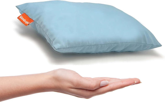 Microfiber Pipsqueak Pillow - Small, Mini - 11 x 7 in - Tiny Pillow for Travel, Cars, Airplanes