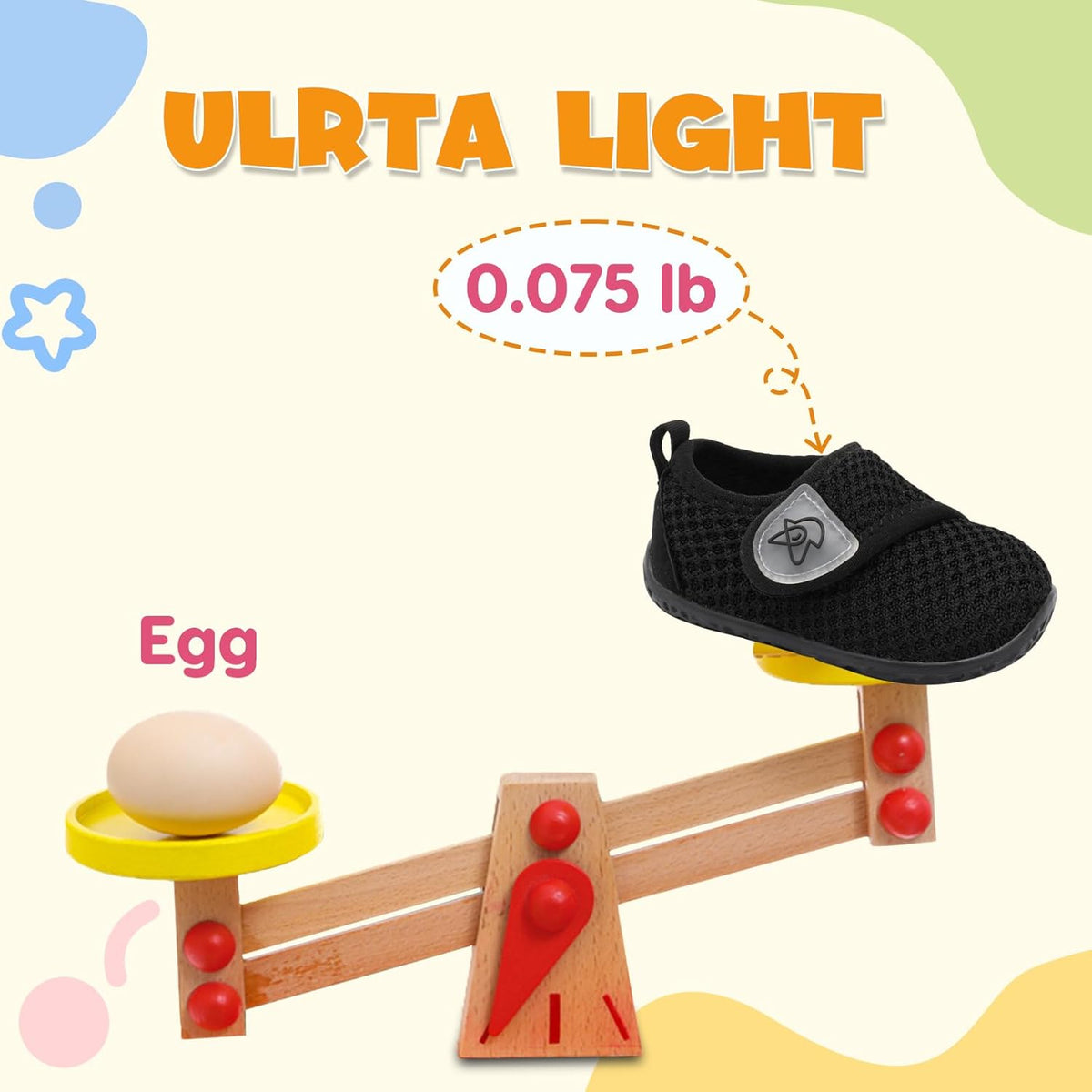 LeIsfIt Baby Shoes Boys Girls First Walking Shoes Non-Slip Infant Sneakers Lightweight Slip-on Crib