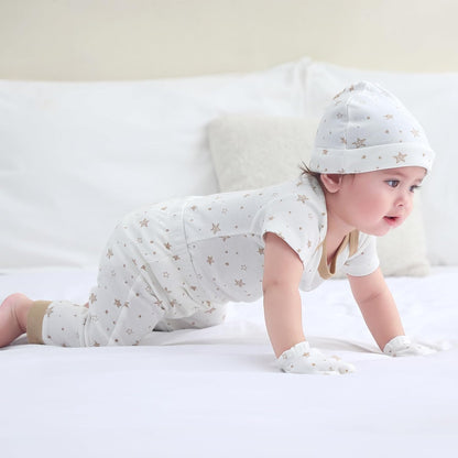 Baby Hats Mittens and Socks Set Cotton Newborn Hat Beanie Soft Infant Girls Boys Caps Gloves 0-6