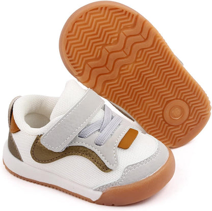 Baby Boy Girl Shoes Infant Non Slip Sneakers Breathable Lightweight Toddler First Walking Shoes 6