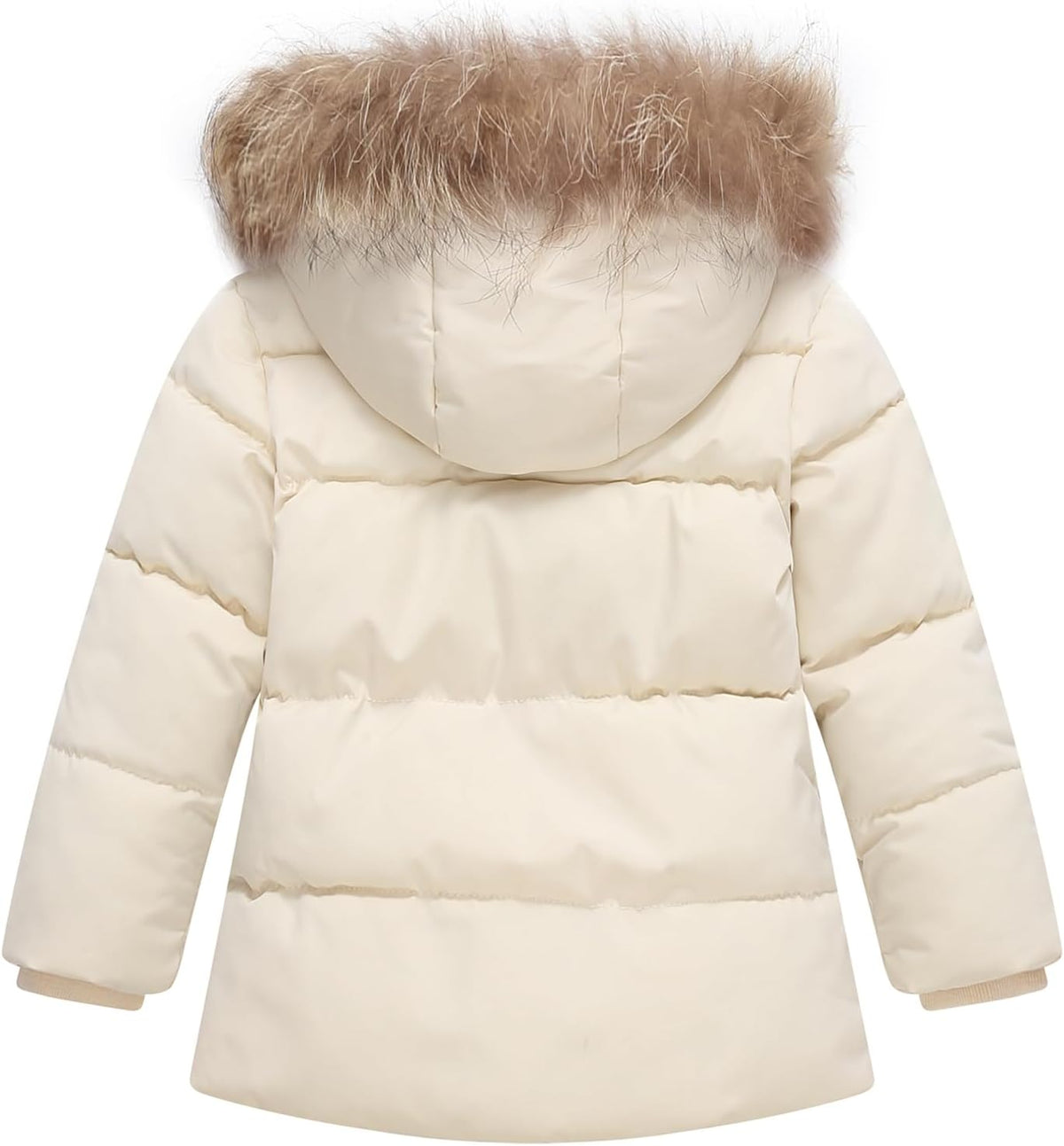 Toddler Winter Coat Baby Jacket Snow Boy Hoodie Puffer Girl Fleece Clothes 1-5T