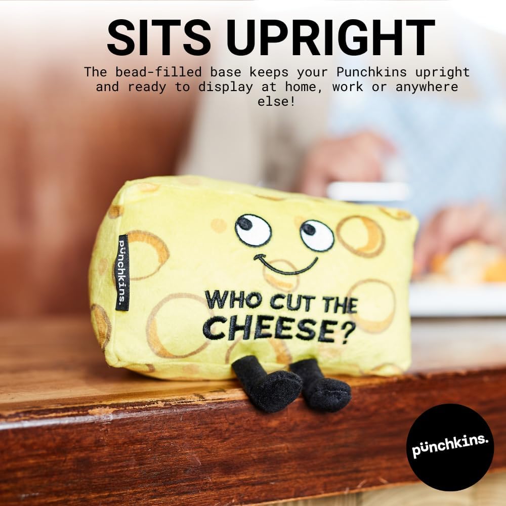 Hamburger Foodie Plushie, Funny Pun Meme Gag Gift, White Elephant, Stocking Stuffer Present, Great