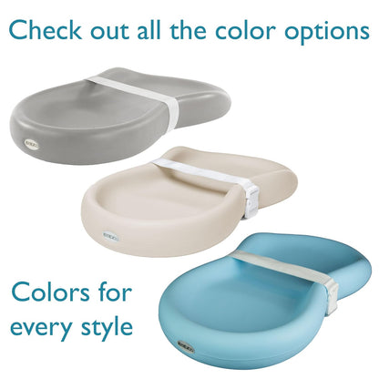 Keekaroo Peanut Changer Grey ??The Original Made in USA Easy-to-Clean Changing pad and The only