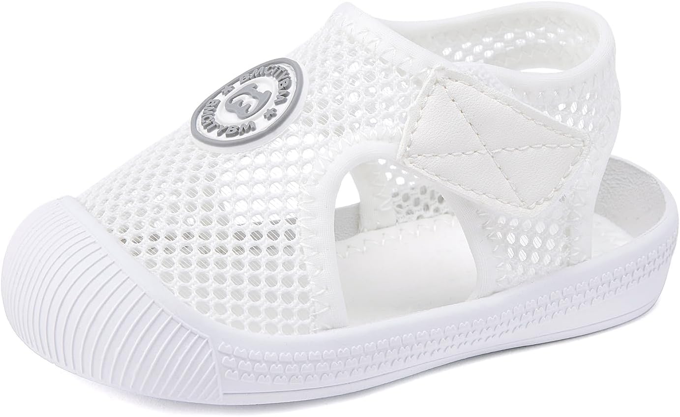 BMCiTYBM Baby Boy Girl Closed Toe Summer Sandals Lightweight Shoes Infant Non-Slip First Walking