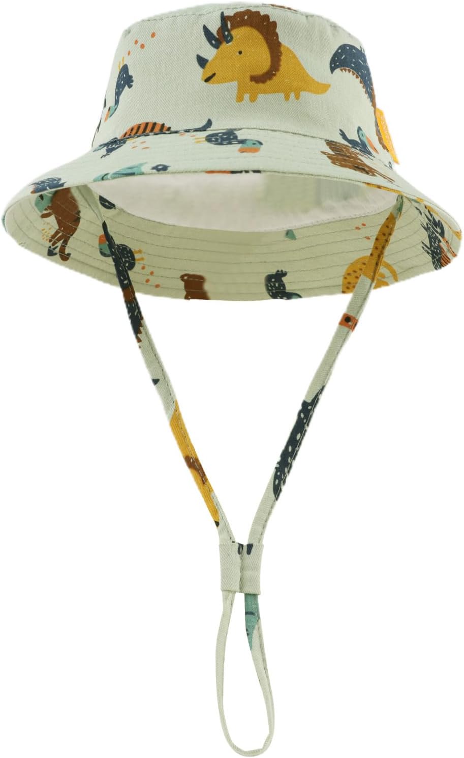JANGANNSA Cotton Baby Sun Hat Infant Toddler Boys Girls Bucket Hats Summer Sun Protection Kids