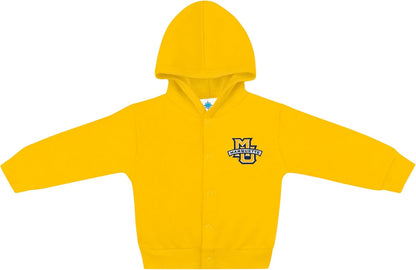 Creative Knitwear College Baby Snap Hooded Jacket - Team Logo, Multiple Colors, for Boys & Girls