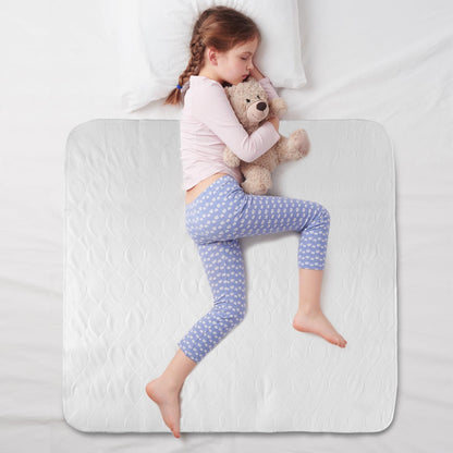 Bamuho Pee Pads for Kids 34"x 36", Washable Potty Training Bed Pads for Toddlers with 4 Layers of