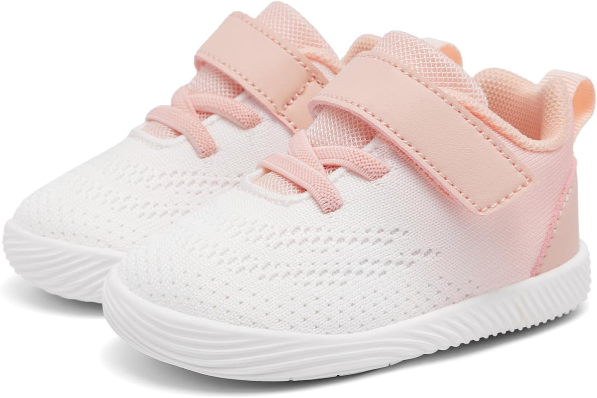 MORENDL Toddler Sneakers Baby Boys & Girls Barefoot Shoes Lightweight Breathable Walking Running