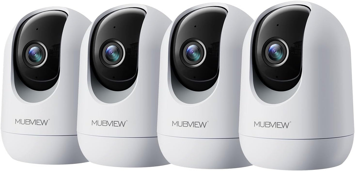 MUBVIEW Pet Camera with Phone App, Indoor Security Camera, 2.4/5GHz WiFi Cameras for Home Security