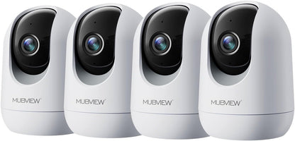 MUBVIEW Pet Camera with Phone App, Indoor Security Camera, 2.4/5GHz WiFi Cameras for Home Security