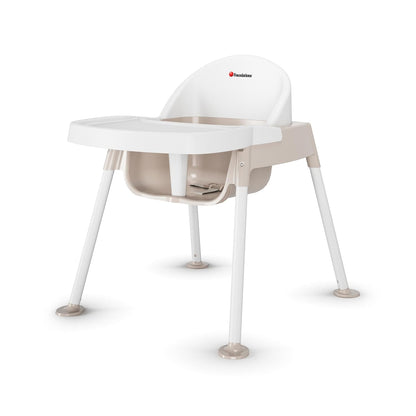 Foundations Secure Sitter 13" Feeding Chair, Stable “No Tip” Feet, 3-Point Adjustable Harness