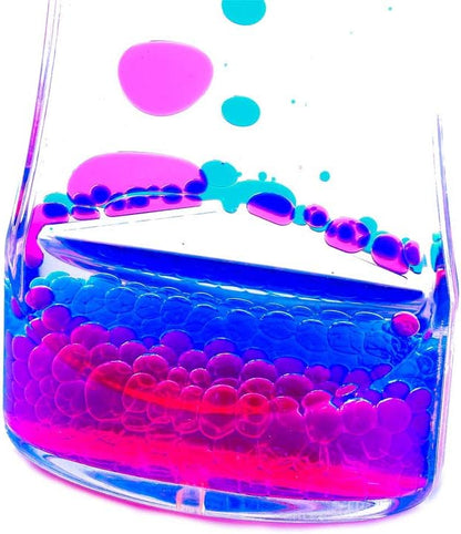 YUE MOTION Liquid Motion Bubbler - Calming Toys for Kids and Adults - Liquid Hourglass - Handheld