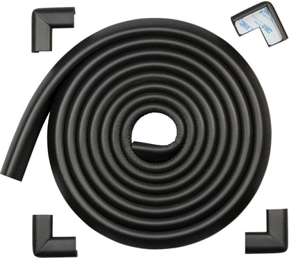 Roving Cove HeftyFit Edge Corner Protector Baby Proofing (Large 15ft Edge 4 Corners), Heavy-Duty