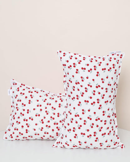 ALVABABY Toddler Pillowcases 2 Pack Muslin Cotton Kids Pillow Cover Fit 13"x 18" or 12"x16"
