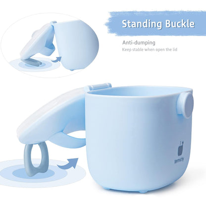 Termichy Baby Formula Dispenser, Portable Milk Powder Dispenser Container with Carry Handle and