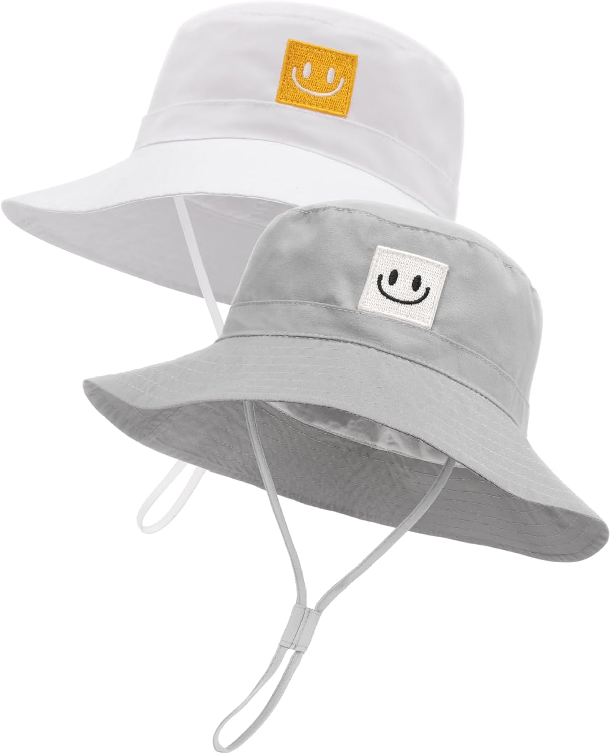 FURTALK Baby Sun Hat Smile Face Toddler Boys Girls Bucket Hat 0-5 Years Kids UPF 50+ Sun Protection