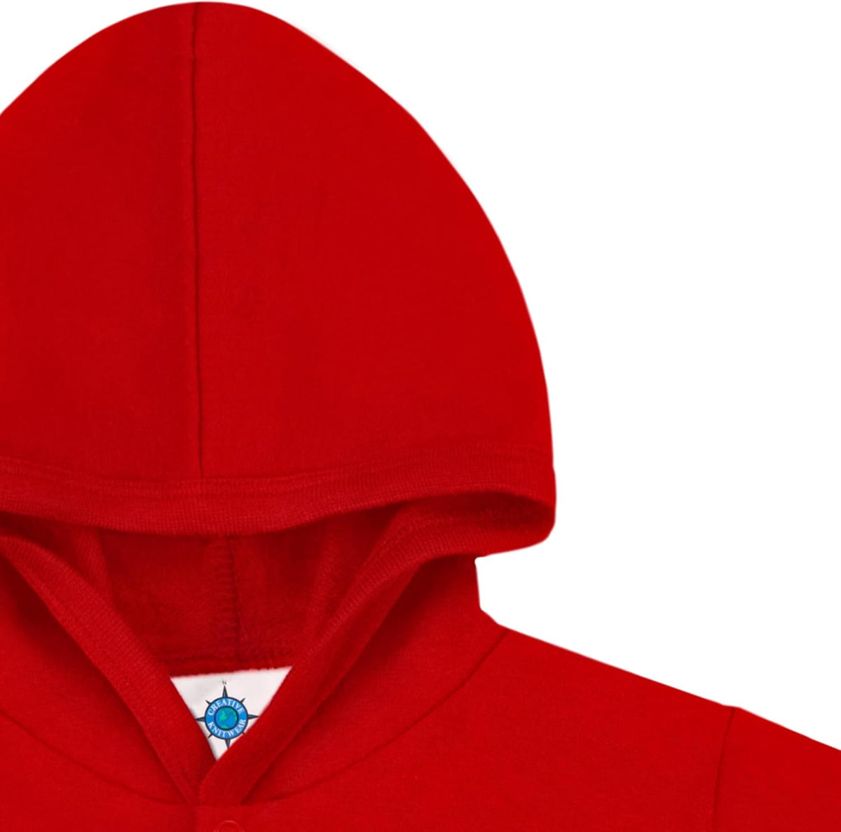 Creative Knitwear College Baby Snap Hooded Jacket - Team Logo, Multiple Colors, for Boys & Girls