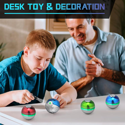 Metal Fidget Spinner Toy Glow in The Dark, Luminous Heavy Duty Cartoon Spinner Birthday Gift for