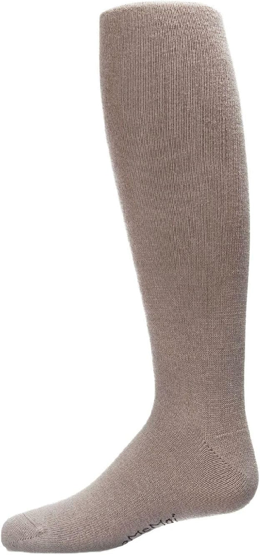 MeMoi Soft Pima Cotton Tights for Girls, Soft and Lightweight Opaque Tights for girls - Sizes 8 to