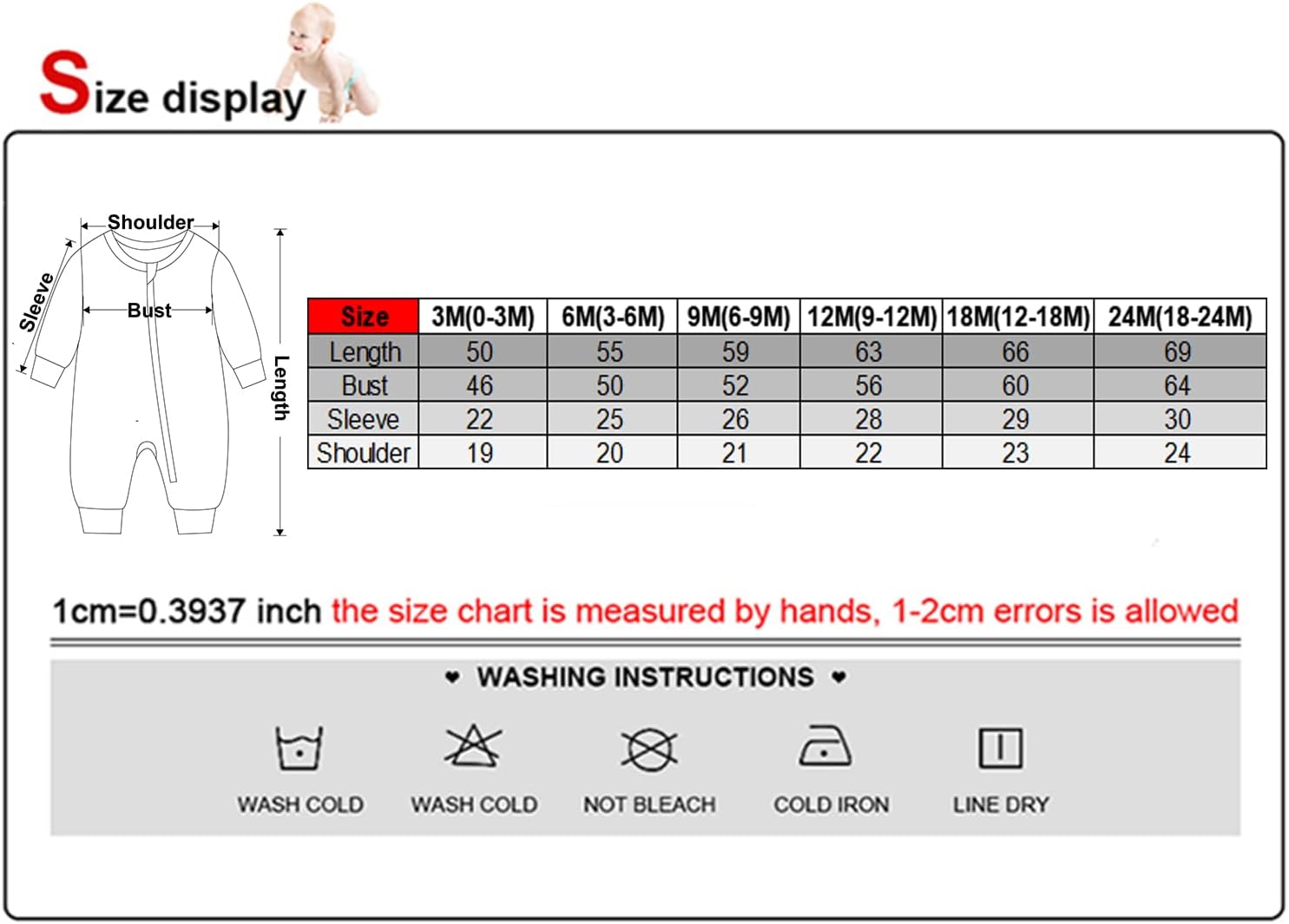 Unisex Rayon Made from Bamboo Zipper Baby Boy Girl Rompers 2 Pcak Long Sleeve Infants Jumpsuits New