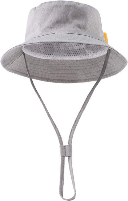 JANGANNSA Cotton Baby Sun Hat Infant Toddler Boys Girls Bucket Hats Summer Sun Protection Kids