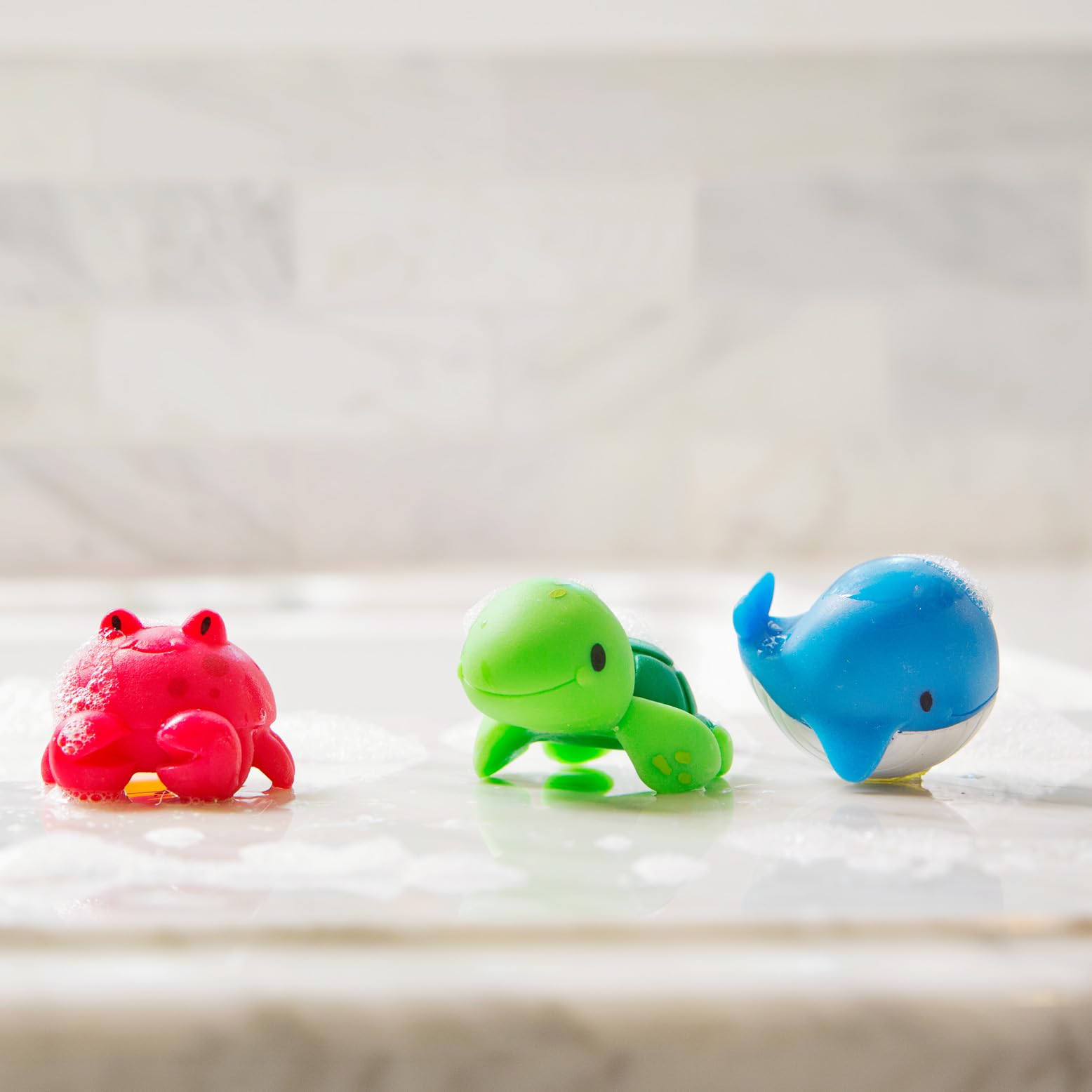Munchkin Ocean Sea Animal Squirt Bath Toys, 9+ Months, 8 Pack