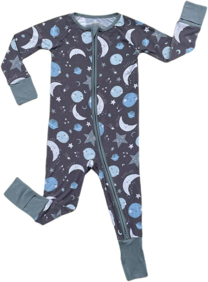 Little Sleepies Pajamas for Baby Boys & Girls, Viscose from Bamboo Baby Pajamas, Preemie & Newborn