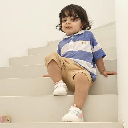 Baby Shoes Boys Girls First Walkers Cute Animals Toddler Sneakers Prewalkers Rubber Sole