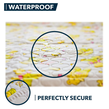 Baby Changing Mat - 31,5 x 25,5 inch Waterproof Portable Travel Changing Pad - Wipeable Liners with