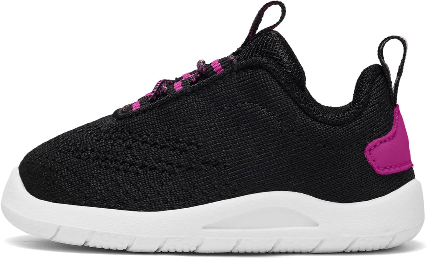 MORENDL Toddler Slip On Sneakers Baby Walking Shoes Non-Slip Breathable Unisex Pink Mesh Lace-Up