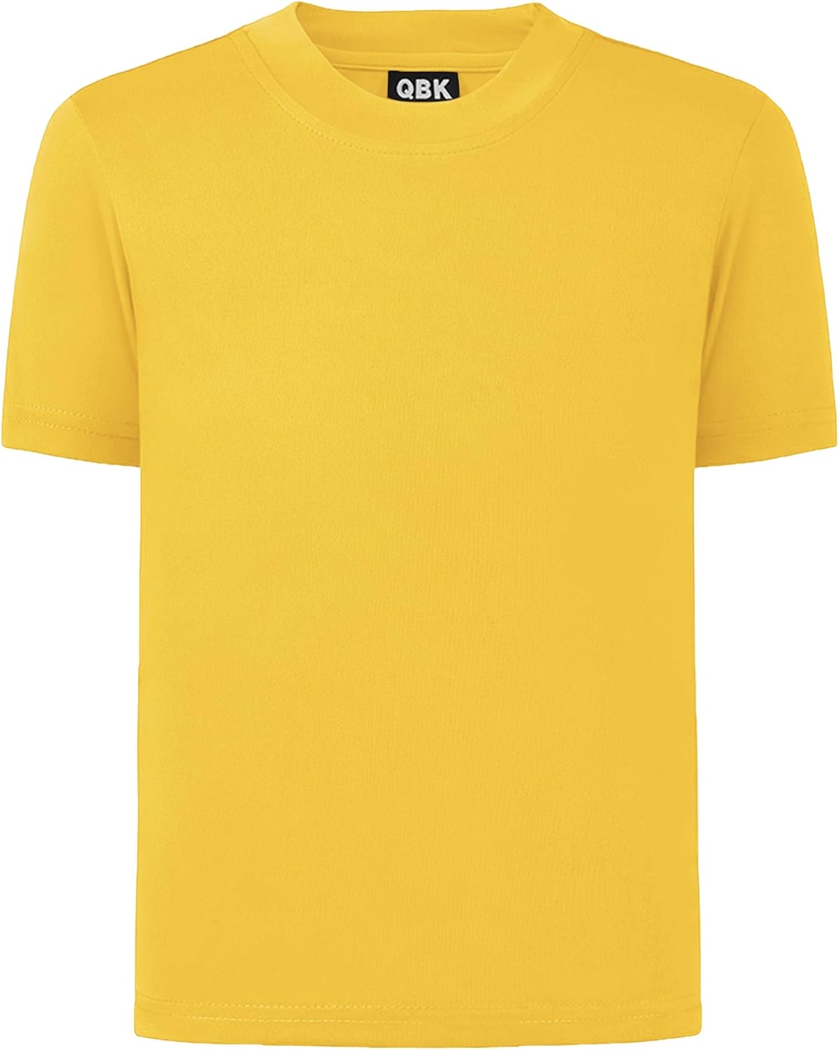 QBK 2T to Youth Neon Shirt Kids UPF 50+ Dry Fit Athletic Short Sleeve Rash Guard T Shirts for Boys